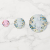 Floral Baby Shower Confetti (Voorkanten)