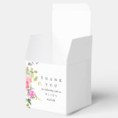 Floral Baby shower Dank u Waterverf Bedankdoosjes (Geopend)