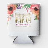 FLORAL BACHERLOTTE PARTIJ BLIKJESKOELER (Voorkant)