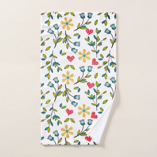 Floral Bad Handdoek (Handdoek)