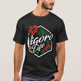 Floral Badge Vigoro Leven T-shirt