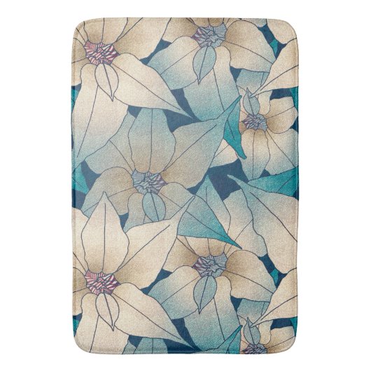 Floral Badmat (Voorkant Verticaal)