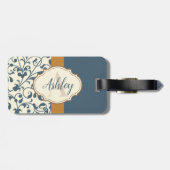  Floral Bagagelabel (Achterkant horizontaal)