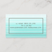 Floral Bakkerij Mixer Ombre Visitekaartje (Achterkant)