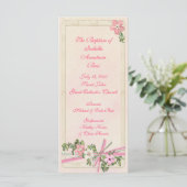 Floral Baptismal programme 1/5 (Debout devant)