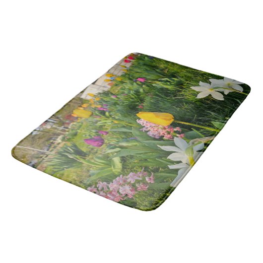 Floral Bath Mat (Gekanteld)