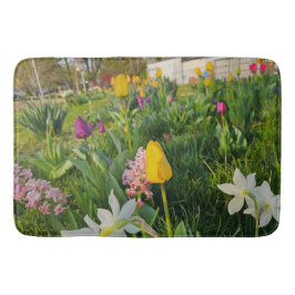 Floral Bath Mat