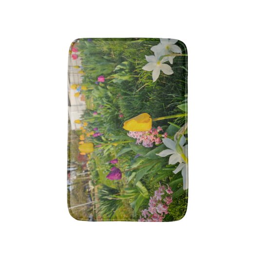 Floral Bath Mat (Voorkant Verticaal)