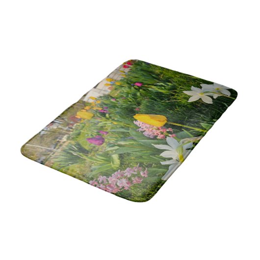 Floral Bath Mat (Gekanteld)
