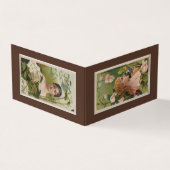 Floral Beauties 50 en 49 bladwijzer Visitekaartjes (Buitenkant)