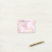 Floral Beauty Sticky Note Pads (Op bureau)