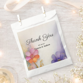  Floral Bedankzakje