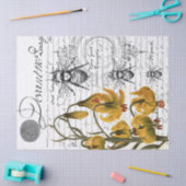 Floral Bee Collage Tissuepapier (Craft)