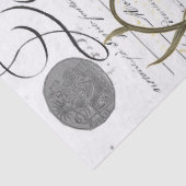 Floral Bee Collage Tissuepapier (Detail)