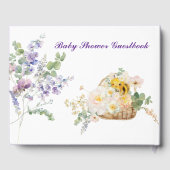 Floral Bee Guestbook Gastenboek (Achterkant)
