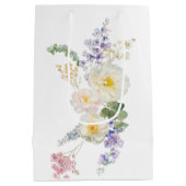 Floral Bee Medium Gift Bag Cadeauzakje (Achterkant)