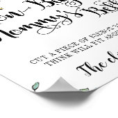 Floral Beehive Honey Bee Belly Game Poster (Hoek)