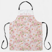 Floral Best Cook Ever Apron Schort (Voorkant)