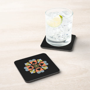 Floral Beverage Coaster Bier Onderzetter