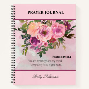 Floral Bible Verse Gebed Journal Notitieboek