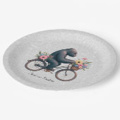 Floral Bicycle Gorilla Paper Bord (Gekanteld)