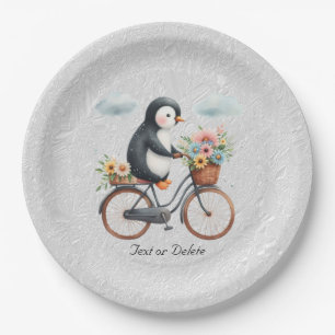Floral Bicycle Pinguin Paper Bord