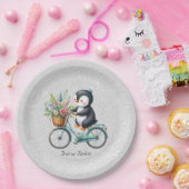 Floral Bicycle Pinguin Paper Bord (Feest)