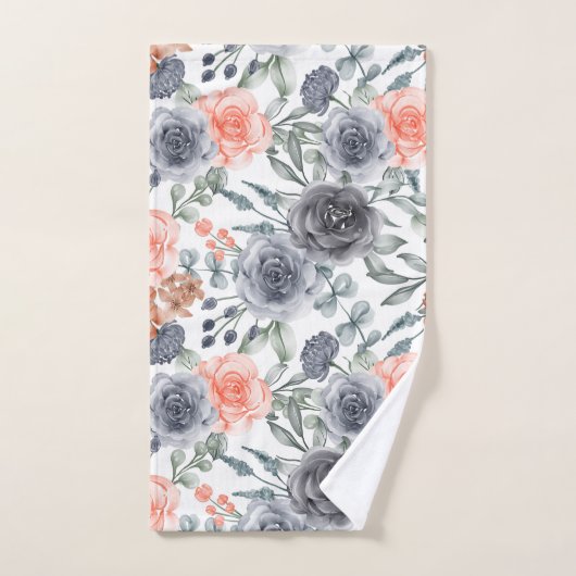 floral bien-aimé (Serviette à main)