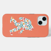 FLORAL BIGFOOT Case-Mate iPhone CASE (Achterkant (horizontaal))