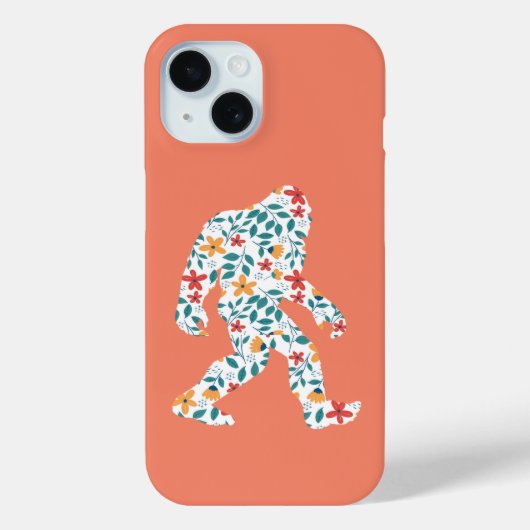 FLORAL BIGFOOT Case-Mate iPhone CASE (Achterkant)