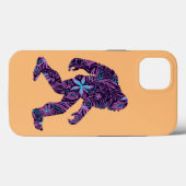 FLORAL BIGFOOT Case-Mate iPhone CASE (Achterkant (horizontaal))