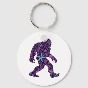 FLORAL BIGFOOT SLEUTELHANGER