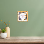 Floral Bijbelvers Feestdagenkaart