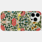 Floral & Bird Elegance – iPhone 16 Hoesje (Achterkant (horizontaal))