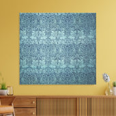 Floral Birds William Morris Brer Rabbit Canvas Afdruk (Insitu (Woonkamer))