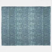  Floral Birds William Morris Brer Rabbit Fleece Deken (Voorkant (Horizontaal))