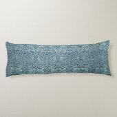  Floral Birds William Morris Brer Rabbit Lichaamskussen (Achterkant)