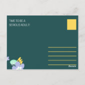 Floral Birthday Briefkaart (Achterkant)