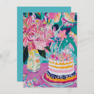 Floral Birthday Card