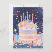 Floral Birthday Card (Voorkant)