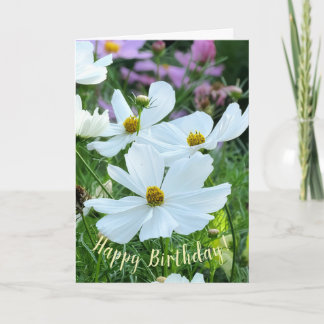Floral Birthday Wenskaart Kaart