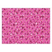 Floral blaast een roze patroon op. tafelkleed (Voorkant (Horizontaal))
