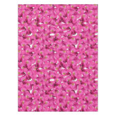 Floral blaast een roze patroon op. tafelkleed (Voorkant)