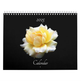 Floral Blackback Kalender 2025