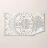 Floral blanc Regina (Serviette à main)