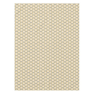 Floral blauw en geel Jonquil patroon Tafelkleed