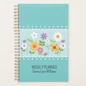 Floral bleu personnalisable (Devant)
