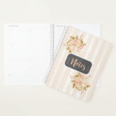 Floral Bliss Femme Planner (Devant avec enveloppe)