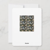 Floral Bliss Kaart (Achterkant)