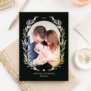 Floral Bliss REAL FOLIE Kerstvakantie Kaart